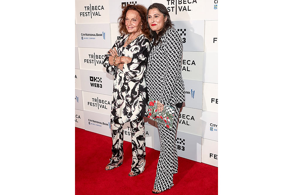 Diane Von Furstenberg And Sharmeen Obaid-Chinoy